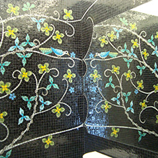 Arbol de damasco - Baños con Venecitas