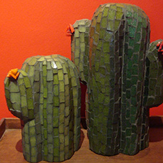 Esculturas cactus